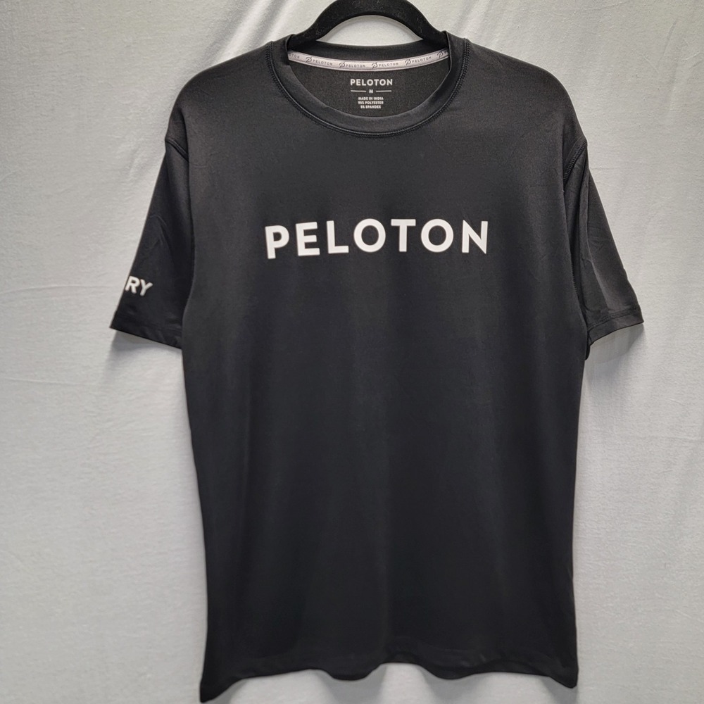 Peloton Men Shirt Medium 100‎ Ride Century Field Ops Quick Dry  Athleisure